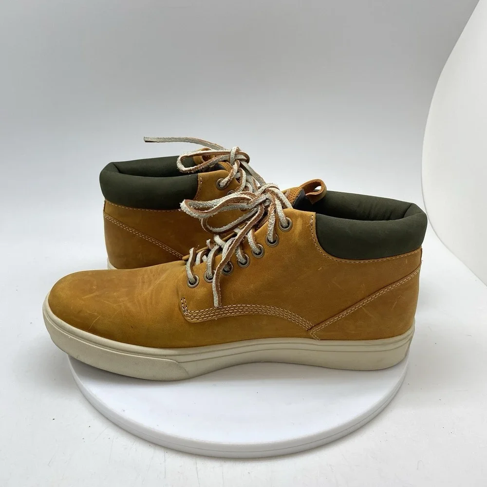 Timberland Boots Mens 9 Adventure 2.0 Cupsole GTX Chukka Brown Leather Lace Up
